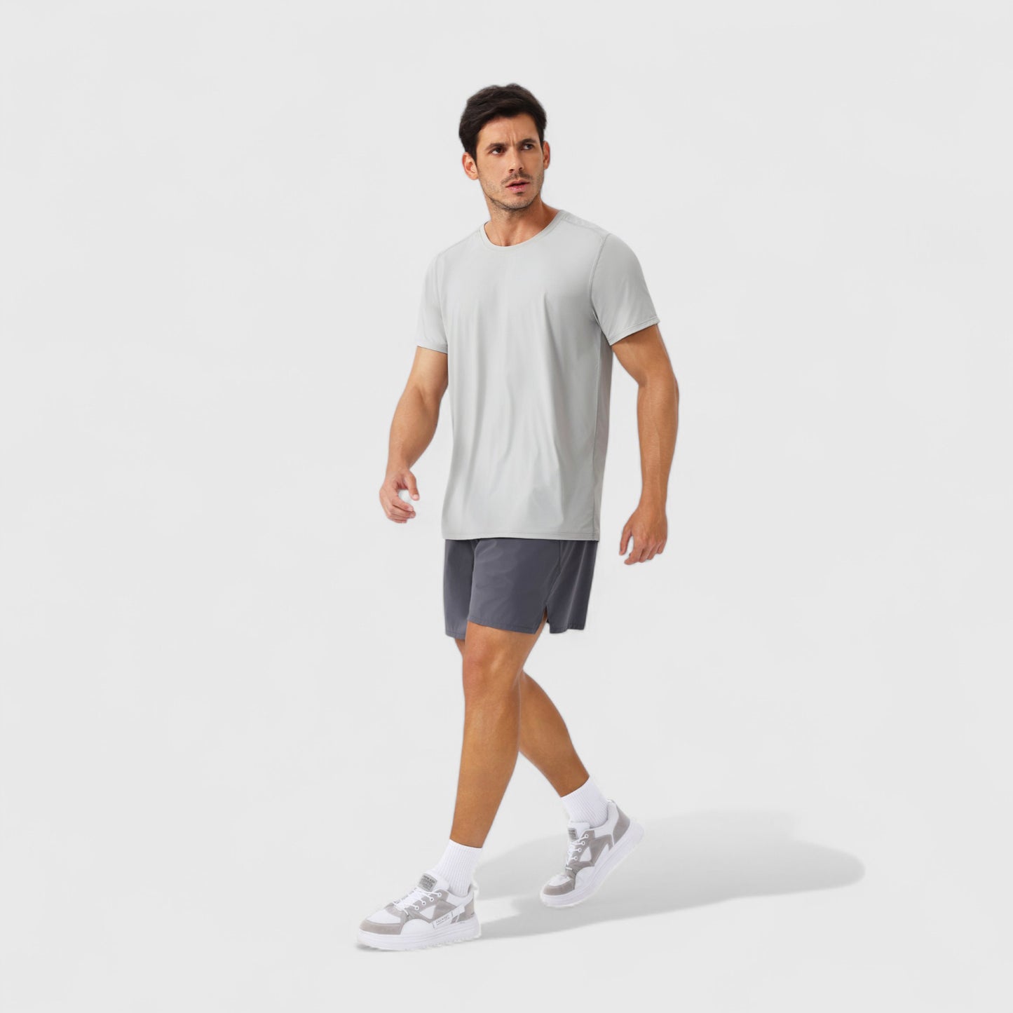 Men's Moisture-Wicking Short Sleeve T-Shirt with Soft Lightweight Fabric and Athletic Fit