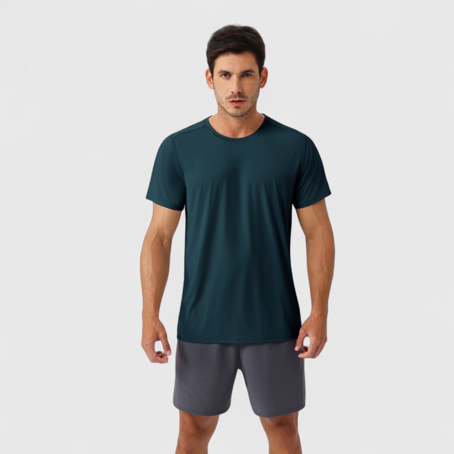 Men's Moisture-Wicking Short Sleeve T-Shirt with Soft Lightweight Fabric and Athletic Fit