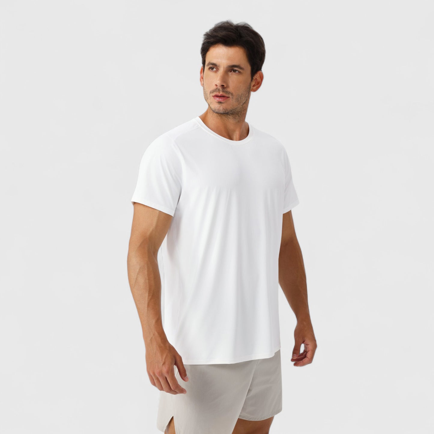 Men's Moisture-Wicking Short Sleeve T-Shirt with Soft Lightweight Fabric and Athletic Fit