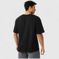 Men's Oversized Fit Short Sleeve T-Shirt with Drop Shoulders and Relaxed Silhouette for Everyday Style