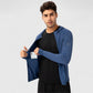 Men's Lightweight Zip-Up Hooded Jacket with Thumbholes and UPF 50+ Protection