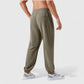 Men's Jogger Pants with Drawstring Waistband and Elastic Cuffs for Active Comfort