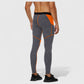 Men's Compression Leggings with Wide Waistband and Side Pocket for Training and Performance