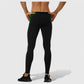 Men's Compression Leggings with Wide Waistband and Side Pocket for Training and Performance