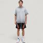 Men's Gradient Short Sleeve Crew Neck T-Shirt with Relaxed Fit and Minimalist Design