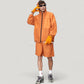 Men's Hooded Zip-Up Sun Protection Jacket with Lightweight Design and Relaxed Fit