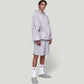 Men's Lightweight Hooded Sun Protection Pullover with Half Zip and Relaxed Fit