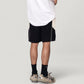 Men's Colorblock Drawstring Waist Relaxed Fit Casual Shorts with Side Pockets