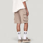 Men's Drawstring Waist Relaxed Fit Everyday Casual Shorts with Side Pockets