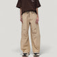 Men's Wide Leg Relaxed Fit Drawstring Waist Casual Sweatpants
