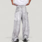 Men's Wide Leg Drawstring Pants with Relaxed Fit and Side Pockets
