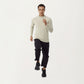 Men's Long Sleeve Quarter Zip Athletic Top with Mock Neck and Stretch Performance Fabric