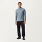 Men's Long Sleeve Quarter Zip Athletic Top with Mock Neck and Stretch Performance Fabric