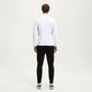 Men's Long Sleeve Half Zip Performance Top with Lightweight Stretch Knit Fabric