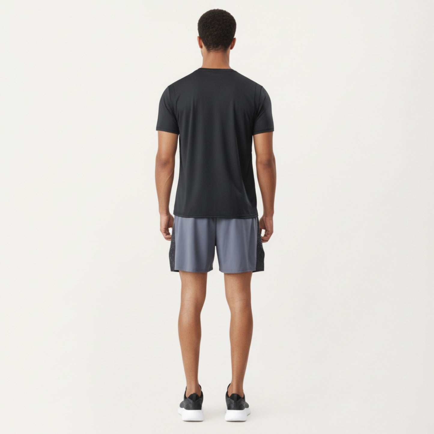 Men's Short Sleeve Crew Neck Performance Tee with Lightweight Stretch Knit Fabric