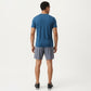 Men's Short Sleeve Crew Neck Performance Tee with Lightweight Stretch Knit Fabric