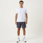Men's Short Sleeve Crew Neck Performance Tee with Lightweight Stretch Knit Fabric