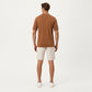 Men's Short Sleeve Crew Neck Performance T Shirt with Lightweight Stretch Fabric