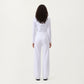 High Waist Wide Leg Sweatpants with Drawstring Waistband