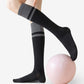 Colorblock Calf Compression Yoga Socks for Fitness and Pilates 3 Pack