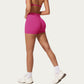 High Waist Mini Biker Shorts with Smooth Stretch Fabric and Supportive Fit