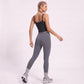 Double Strap Workout Tank Square Neck Fitted Crop Top