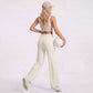 High Waist Wide Leg Yoga Pants Stretch Workout Pants