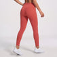 High Waist Full Length Workout Leggings with Contour Seams