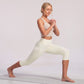 High Waist Capri Leggings Stretch Workout Yoga Pants