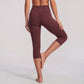 High Waist Capri Leggings Stretch Workout Yoga Pants