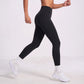 High Waist Full Length Workout Leggings with Contour Seams
