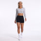 High Waist Scrunch Biker Shorts Stretch Workout Yoga Shorts