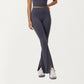 High Waist Flare Sweatpants with Seamless Stretch Fit