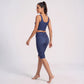 Polka Dot Foldover Waist Capri Leggings Fitted Cropped Yoga Pants for Dance Gym Workouts