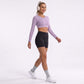 High Waist Biker Shorts Stretch Workout Yoga Shorts