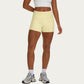High Waist Biker Shorts with Side Pockets and Smooth Stretch Fit