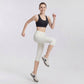 High Waist Capri Leggings with Wide Waistband Smooth Stretch Pull On Workout Yoga Pants