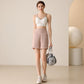 High Rise Athletic Shorts with Side Pockets