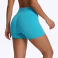 High Waist Scrunch Biker Shorts Stretch Workout Yoga Shorts