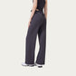 High Waist Drawstring Wide Leg Sweatpants with Relaxed Fit