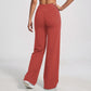 High Waist Wide Leg Yoga Pants Stretch Workout Pants