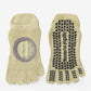 Cotton Pilates Yoga Socks with Grip, Five-Toe Design 3 Pack