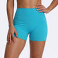 High Waist Scrunch Biker Shorts Stretch Workout Yoga Shorts