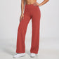 High Waist Wide Leg Yoga Pants Stretch Workout Pants