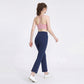 High Waist Flare Yoga Pants with Wide Waistband Smooth Stretch Pull On Workout Lounge Pants