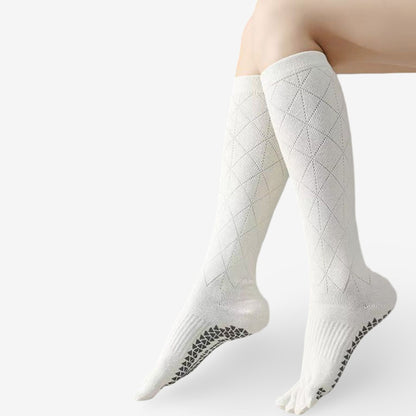 Grip Toe Socks for Yoga, Pilates, and Fitness 3 Pack