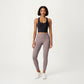 Cross Back Sports Tank Top with Scoop Neckline and Wide Supportive Band