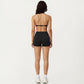 Halter Sports Bra with V Neckline and Smooth Stretch Fit