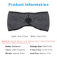 Ponytail Headband Moisture-Wicking for Running Exercise Workouts Winter Ear Warmer
