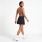 Padded Halter Sports Bra Tank Top Contrast Trim Workout Yoga Crop Top